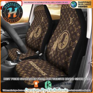 Washington Redskins NFL x Louis Vuitton Luxury Pattern Logo Car Seat Covers