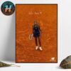 Tokito Oda Third Time In A Row Nothing Lucky About It Nike Tokito Oda Bags His Third Consecutive Title On The Clay Poster Canvas