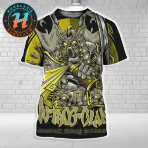 Wu Tang Clan Los Angeles California Concert Poster At Crypto.com Arena On June 22 The Final Chamber Tour 2025 All Over Print Shirt