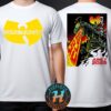 Wu Tang Clan Tonight Poster Edition For Tampa Florida At Amalie Arena On June 10 2025 Two Sided Print T-Shirt