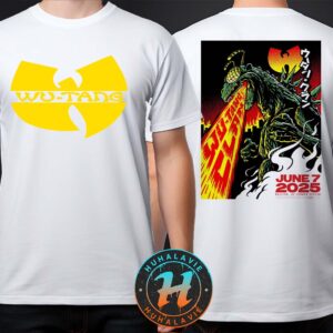 Wu Tang Clan Raleigh NC Music Poster At Lenovo Center On June 7 The Final Chamber Tour 2025 Two Sided Print T-Shirt