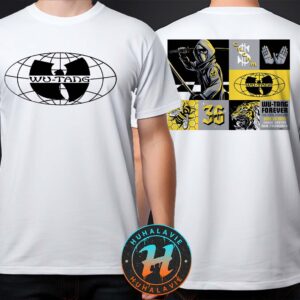 Wu Tang Clan San Francisco Tonight Limted Poster At Chase Center On June 24 The Final Chamber Tour 2025 Two Sided Print T-Shirt