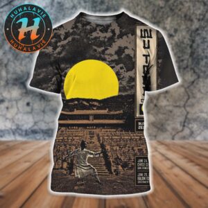 Wu Tang Clan With Run The Jewels San Francisco And Sacramento 2025 Poster On June 24 2025 At Chase Center And  On June 26 2025 At Golden 1 Center 3D Shirt