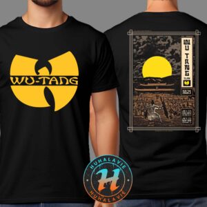 Wu Tang Clan With Run The Jewels San Francisco And Sacramento 2025 Poster On June 24 2025 At Chase Center And  On June 26 2025 At Golden 1 Center Two Sided Print T-Shirt