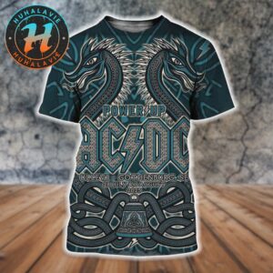 ACDC Gothenburg 2025 PWR UP Event Tour Concert Poster At Ullevi Stadium On July 28 And August 1 2025 All Over Print Shirt