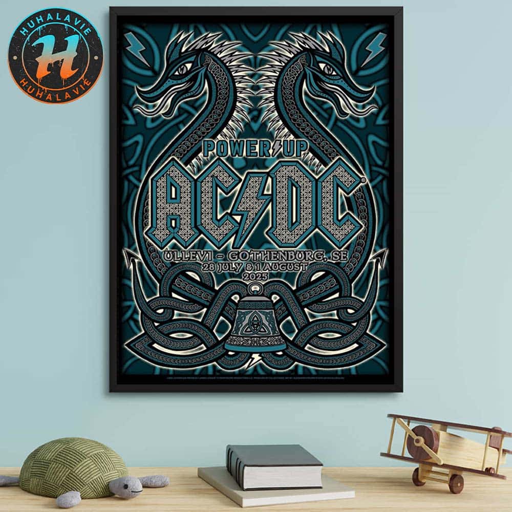 ACDC Gothenburg 2025 PWR UP Event Tour Concert Poster At Ullevi Stadium On July 28 And August 1 2025 Home Decor Poster Canvas ACDC Gothenburg 2025 PWR UP Event Tour Concert Poster At Ullevi Stadium On July 28 And August 1 2025 Home Decor Poster Canvas