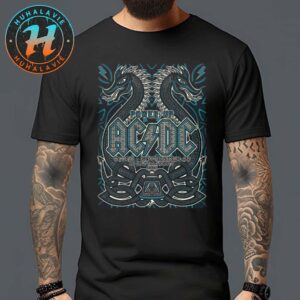 ACDC Gothenburg 2025 PWR UP Event Tour Concert Poster At Ullevi Stadium On July 28 And August 1 2025 Unisex T-Shirt