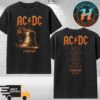 ACDC Rock N Roll Train Exclusive Tee PWR UP Europe Tour 2025 Dates List Washed T-Shirt