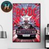 Coldplay Miami 2025 Music Of The Spheres Tour Official Poster In Miami Florida At Hard Rock Stadium On July 26 And 27 2025 Home Decor Poster Canvas