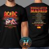 The Offspring Mohawk Skull 2025 Merchandise Tee Worldwide In 25 Tour Two Sided Print Unisex T-Shirt