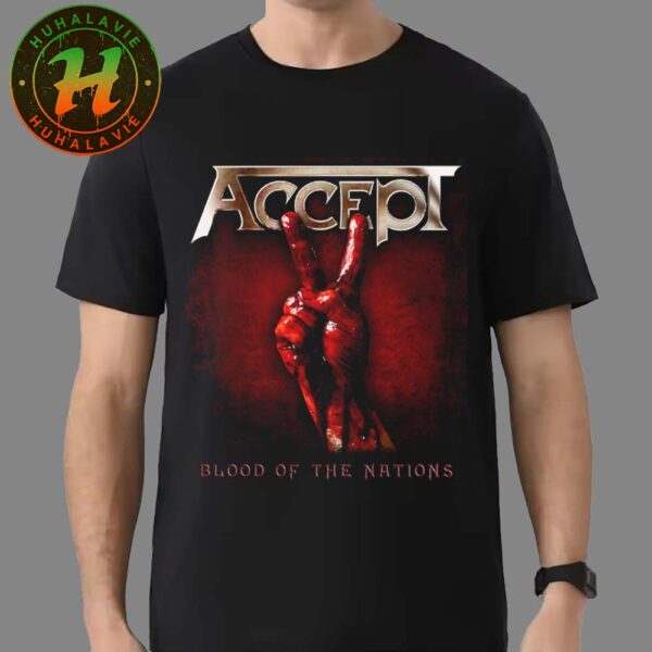 Accept Band Blood Of The Nations Exclusive Tee Unisex T-Shirt