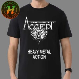 Accept Band Heavy Metal Action Collection Tee Vintage T-Shirt