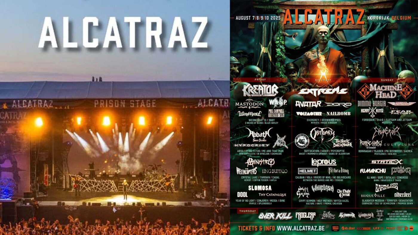 Alcatraz Festival 2025 A Metal Pilgrimage Awaits in Kortrijk, Belgium