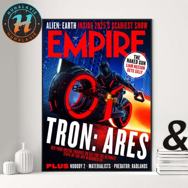 Alien Earth Inside 2025’s Scariest Show Empire Magazine August 2025 Tron Ares World Exclusive Home Decor Poster Canvas