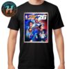 Wu-Tang Clan Columbus Ohio Poster At Nationwide Arena On July 9 The Final Chamber Tour 2025 Two Sided Print Navy T-Shirt