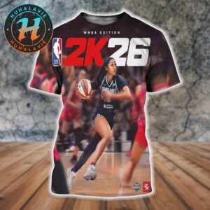 Angel Reese Team Chicago Sky Is Your NBA 2K26 WNBA Edition Cover Athlete All Over Print Shirt