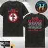 Bad Religion Barbed Dove Tee Exclusive World Tour 2025 Dates List Washed T-Shirt