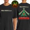 Alcatraz Open Air 2025 Merch Tee Line Up In Kortrijk Belgium On August 7th 8th 9th And 10th 2025 Two Sided Print T-Shirt