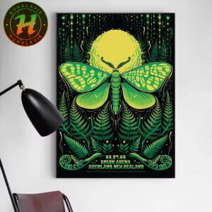 Billy Strings Music Poster In Auckland NZ At Spark Arena On July 22th 2025 Art By Lewy Jones Home Decor Poster Canvas