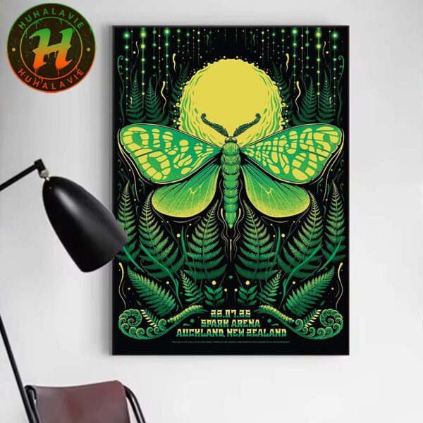 Billy Strings Music Poster In Auckland NZ At Spark Arena On July 22th 2025 Art By Lewy Jones Home Decor Poster Canvas