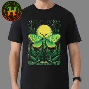 Billy Strings Music Poster In Auckland NZ At Spark Arena On July 22th 2025 Art By Lewy Jones Unisex T-Shirt