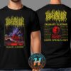 Blood Incantation Pyramid Summer 2025 Tour Absolute Elsewhere North America Tour 2025 Two Sided Print T-Shirt