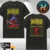 Kip Moore And The Slowhearts World Tour 2025 Merch Tee Cities List Washed T-Shirt