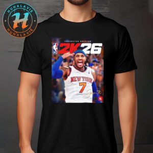 Carmelo Anthony Is Your NBA 2K26 Superstar Edition Cover Athlete Vintage T-Shirt