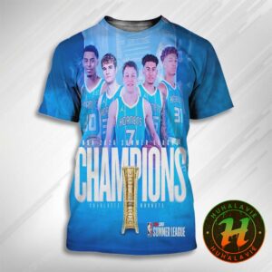 Charlotte Hornets Are Your 2025 NBA Summer League Champions For The First Time Ever 3D T-Shirt