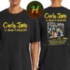 Travis Scott Circus Maximus Stadium Tour 2025 Date List Kick Off August 22th In Leeds UK Two Sided Print Unisex T-Shirt