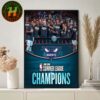 Charlotte Hornets Are Your 2025 NBA Summer League Champions For The First Time Ever Home Decor Poster Canvas