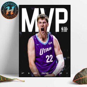 Congrats Kyle Filipowski Is Your 2025 NBA Summer League MVP Home Decor Poster Canvas