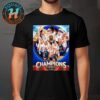 Iron Maiden Run For Your Lives 2025 Tour Madrid Spain Tee At Riyadh Air Metropolitano On July 5 2025 Two Sided Print Unisex T-Shirt