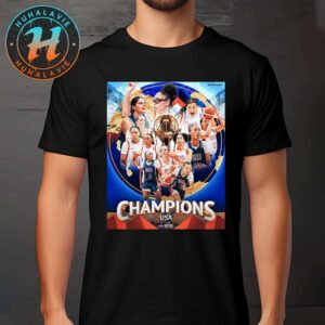 Congrats USA Women’s Basketball Named To Champions 2025 FIBA Women Ameri Cup Unisex T-Shirt