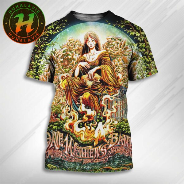 Dave Matthews Band Day 2 Tonight Poster In Noblesville IN At Ruoff Music Center On July 12th 2025 All Over Print Shirt
