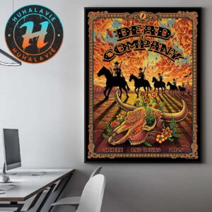 Dead And Company Dead Country Poster For Sphere Las Vegas 2025 Home Decor Poster Canvas