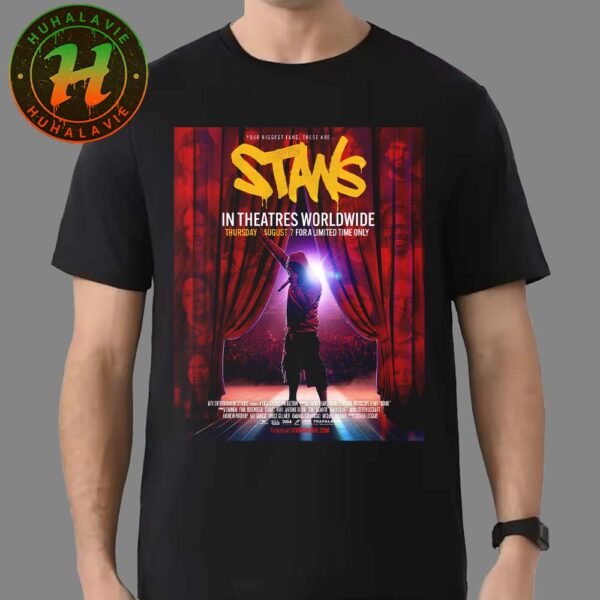 Eminem New Stans Movie Documentary Official Poster In Theaters August 7th 2025 Unisex T-Shirt