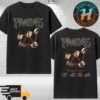 Gatecreeper Knight Tour 2025 Merchandise Tee Headbanger International Dates List Washed T-Shirt