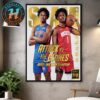 Ausar Thompson And Amen Thompson Attack Of The Clones Magazine Cover By SLAM 257 Home Decor Poster Canvas