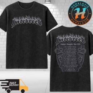 Hatebreed The Summer Slaughter Tour 2025 For July Dates List Washed T-Shirt