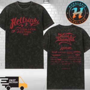 Hellsinki Metal Festival 2025 Collection Logo Event 2025 Tee On 8th–9th August In Helsinki Finland Washed T-Shirt