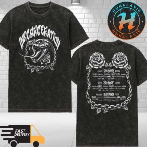 Inkcarceration Festival 2025 Exclusive Tee Spitting Venom Americas Rock And Metal Tattoo Festival 2025 In Mansfield OH On July 18th-20th Washed T-Shirt