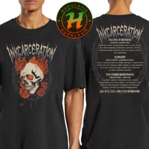 Inkcarceration Festival 2025 Mansfield Ohio Merchandise Deathbed Tee On July 18th-20th Americas Rock And Metal Tattoo Festival 2025 Classic T-Shirt