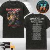 Iron Maiden France Exclusive Tee Run For Your Lives World Tour 2025 Kicks Off In Belfort France On July 3 2025 Washed T-Shirt