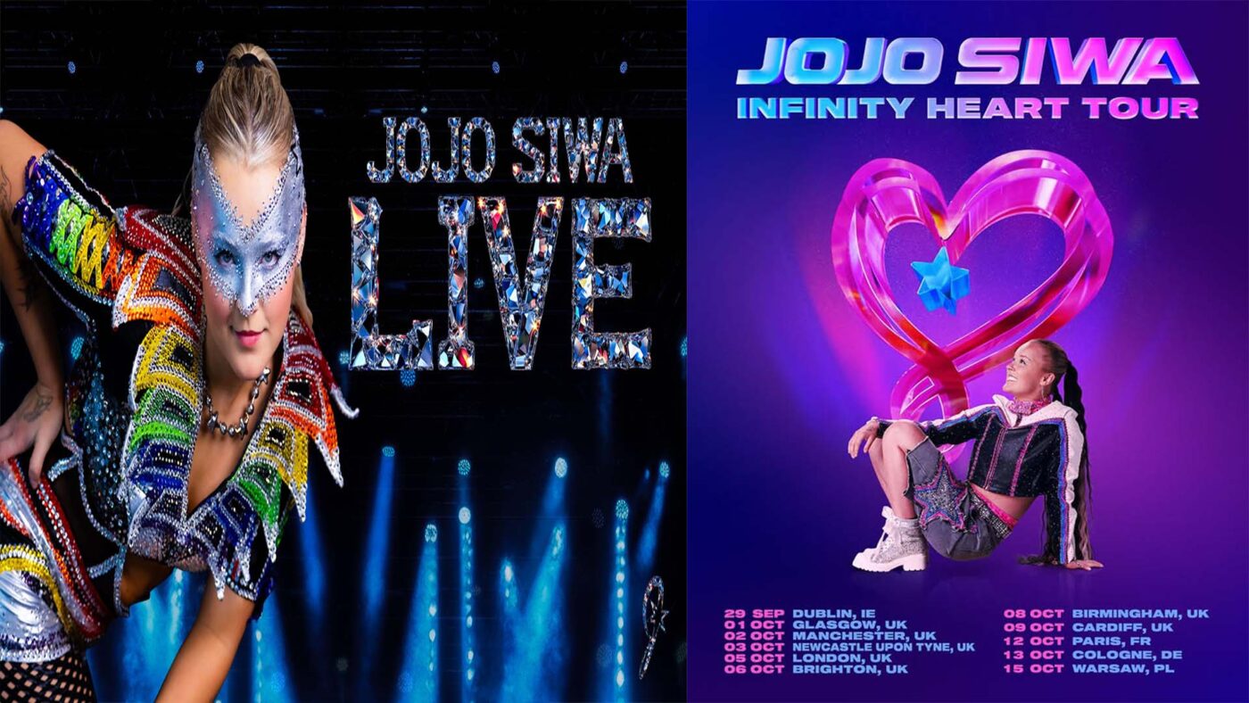 JoJo Siwa Brings the Infinity Heart Tour to Europe 2025 — Here’s Everything You Need to Know
