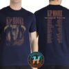 Kip Moore And The Slowhearts World Tour 2025 Cities List Two Sided Print Unisex T-Shirt