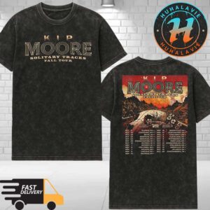 Kip Moore Solitary Tracks Fall Tour 2025 Cities List Start In Pueblo CO On October 17 2025 Washed T-Shirt