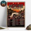Queensryche Volume And Vengeance Tour For Fall Of 2025 Dates List With Special Guests Accept Home Decor Poster Canvas