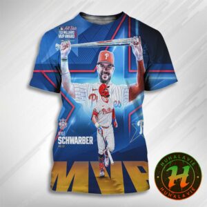 Kyle Schwarber Clutch Is The Ted Williams From Philadelphia Phillies Has Name To MVP All Star Game MLB 2025 3D T-Shirt