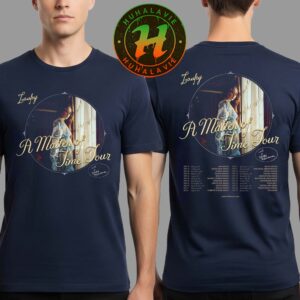 Laufey A Matter Of Time Tour 2025 Dates List Kick Off In Orlando Fl At Kia Center On September 15th 2025 Two Sided Print T-Shirt